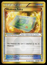 Weakness Policy 164/160 Holo Secret Rare Primal Clash Pokemon Card