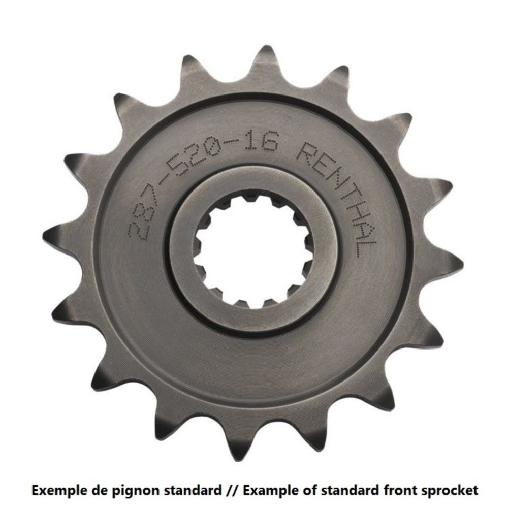 Sprocket RENTHAL 13 Teeth 257-520-13p for Moto Spare Parts