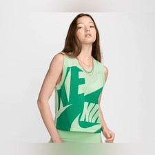 Nike Air Women's Vapor Green Mesh Tank Top XS