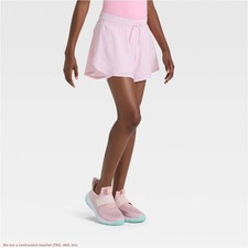 Girls' Flowy Shorts - All In Motion Light Pink S SEE DEAL  