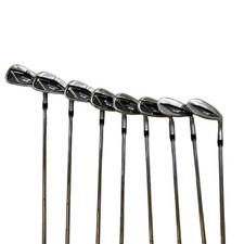 TaylorMade M4 Iron Set 5-9,Pw,Aw,Sw 8pc Flex Stiff Air Speeder Graphite