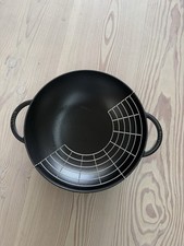 Staub Cast Iron Wok without Lid black, 37cm