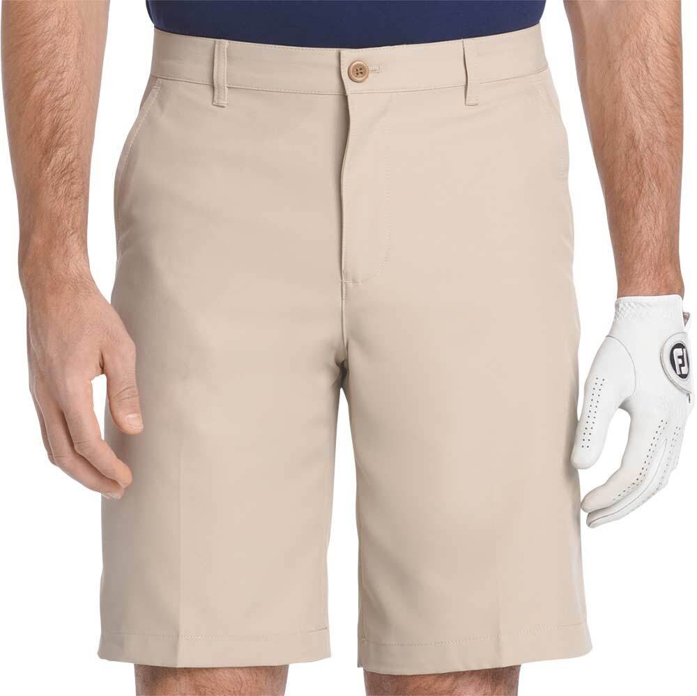 IZOD Mens Sportflex Waist Band Stretch Flat Front Short Peacoat 30W 4490₽