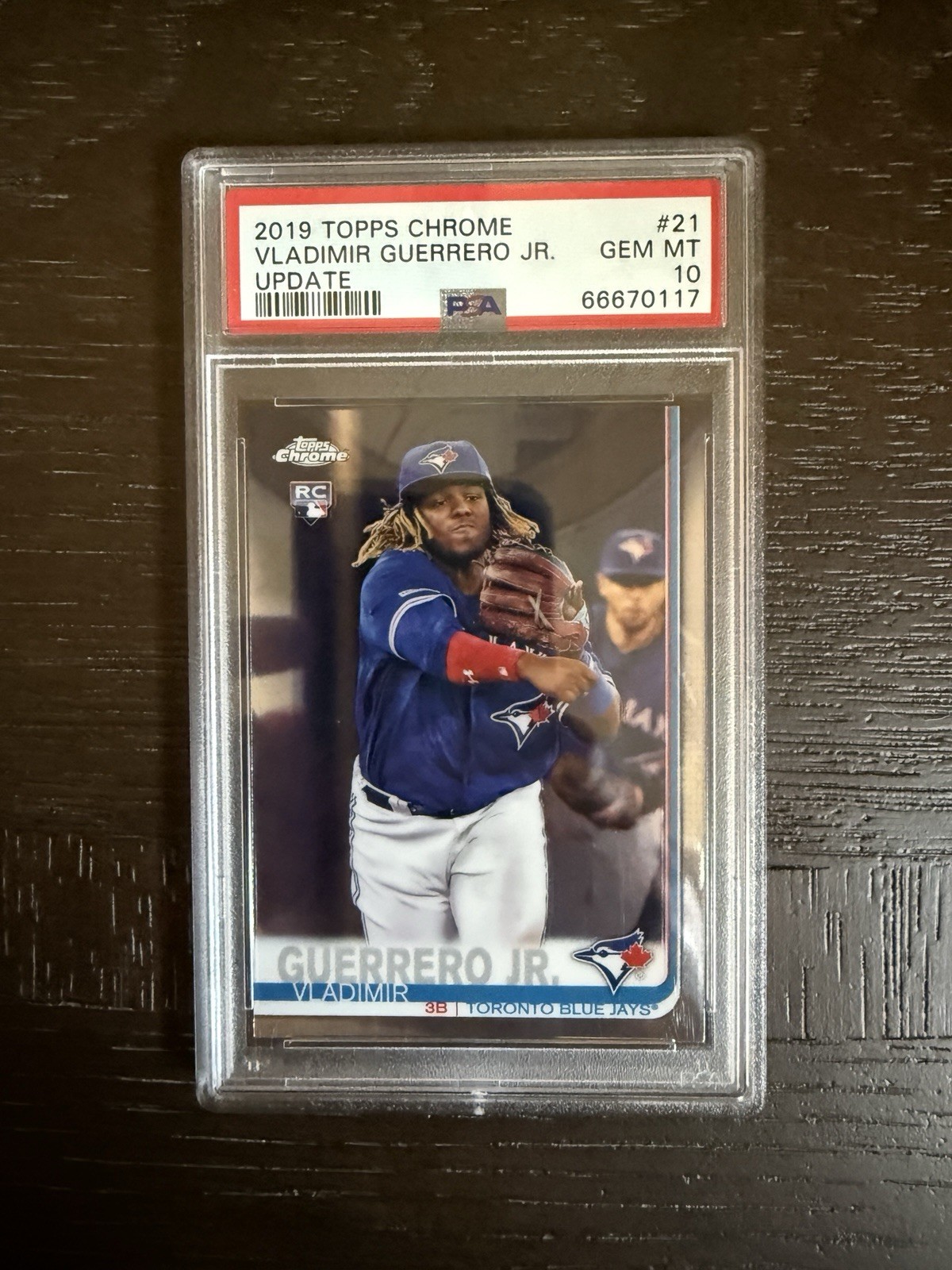 2019 Topps Chrome Update Vladimir Guerrero Jr 21 PSA 10
