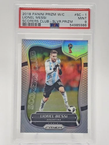 World Cup Lionel Messi 2018 Panini Prizm World Cup Lionel Messi #SC-1 Silver