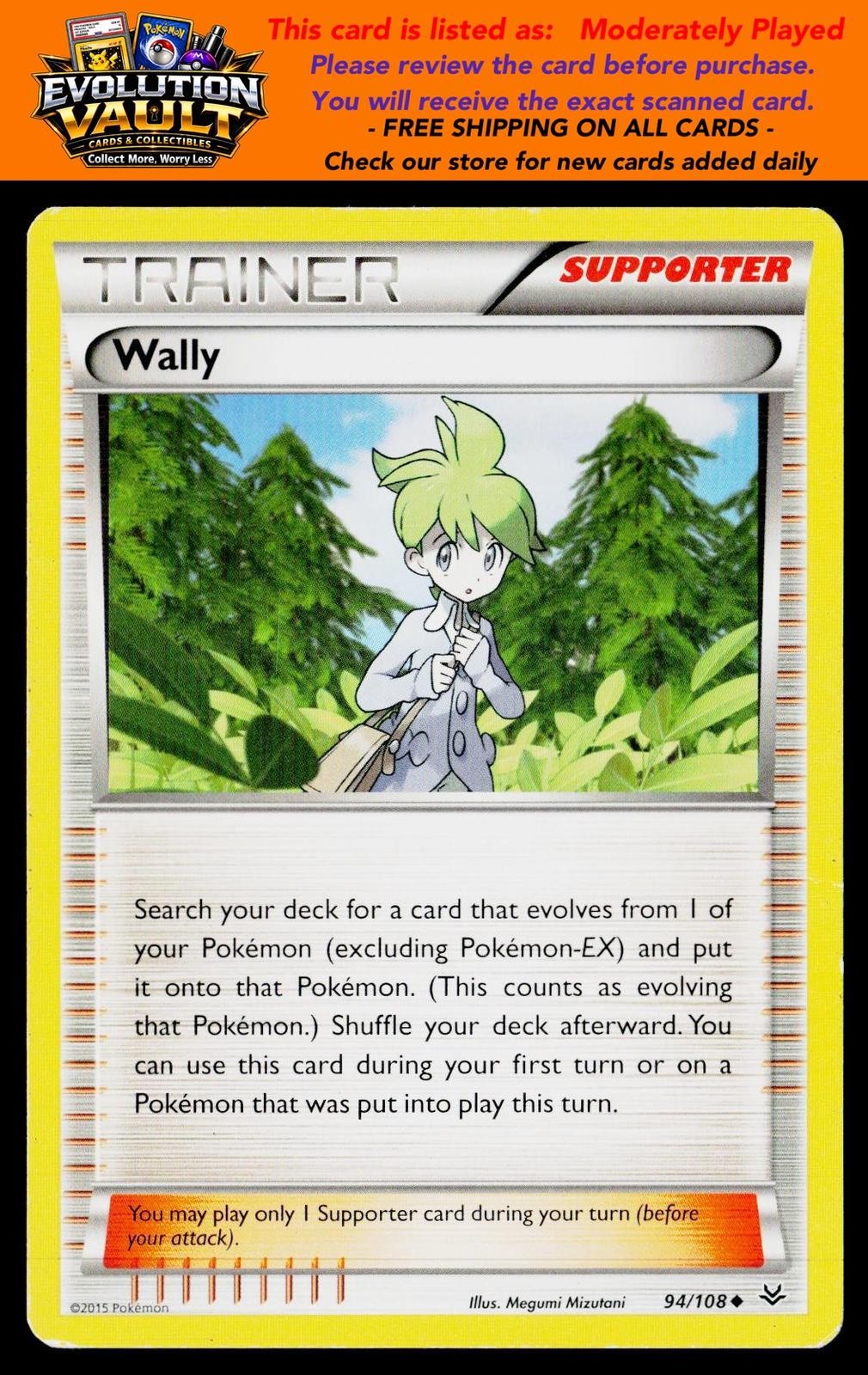 XY - Roaring Skies #94/108 Wally