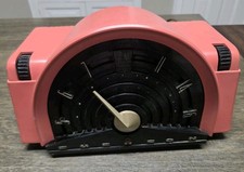 Super Rare Vintage Emerson Tube Radio Model 744 Series Coral Rare Powers Up
