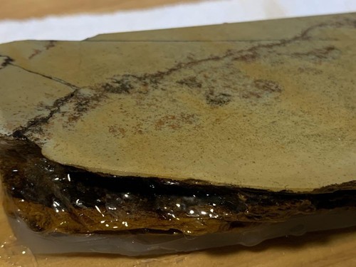 Natural Whetstone Japanese Nakayama Suita Renge Finishing Stone w/Base 671g Hard - Picture 5 of 22