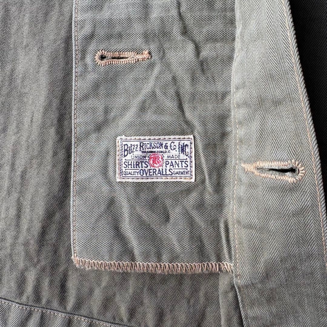 Buzz Rickson’s BR11029 USMC Herringbone Utility M… - image 7