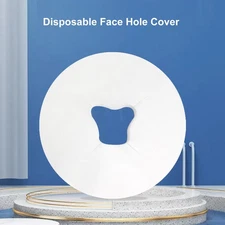 1-Beauty Salon Face Pad Bed Table Face Hole Cover Spa Massage Disposable KZSI