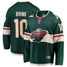 Minnesota Wild Bobby Brink #10 Fanatics Green Home Breakaway NHL Jersey