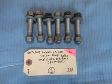 2009 LEXUS LS460 DRIVE SHAFT BOLTS NUTS WASHERS FOR  FLEXIBLE COUPLING OEM