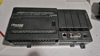 DirectLOGIC 205 DL240 PLC System D2-240 CPU D2-06B-1 PSU + I/O Modules Koyo