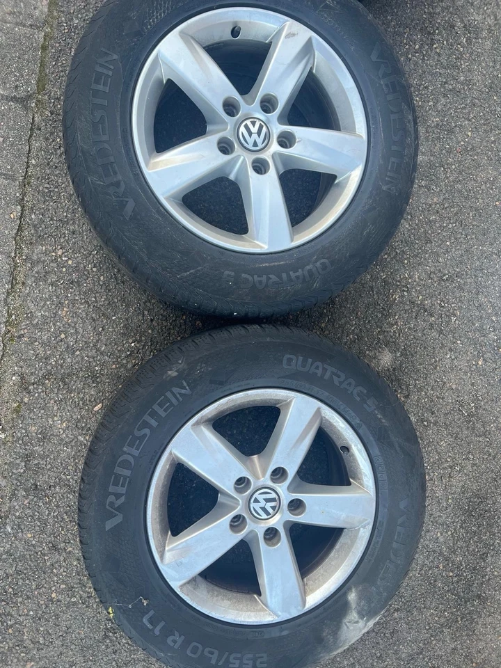 4 Winterreifen auf Alufelge für Touareg ET:50 - Bild 4 von 4