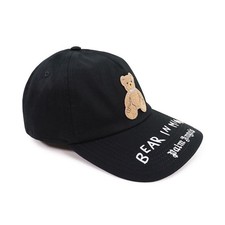 Palm Angels Black Bear In Mind Hat PWLB034 F24FAB001 1060 152831170