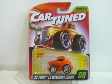 Mga Car Tuned 32 Ford 3-window Coupe Series 11 08 Metallic Orange Vg Card Mga Car Tuned 32 Ford 3-window Coupe Series 11 08 Metallic Orange Vg Card