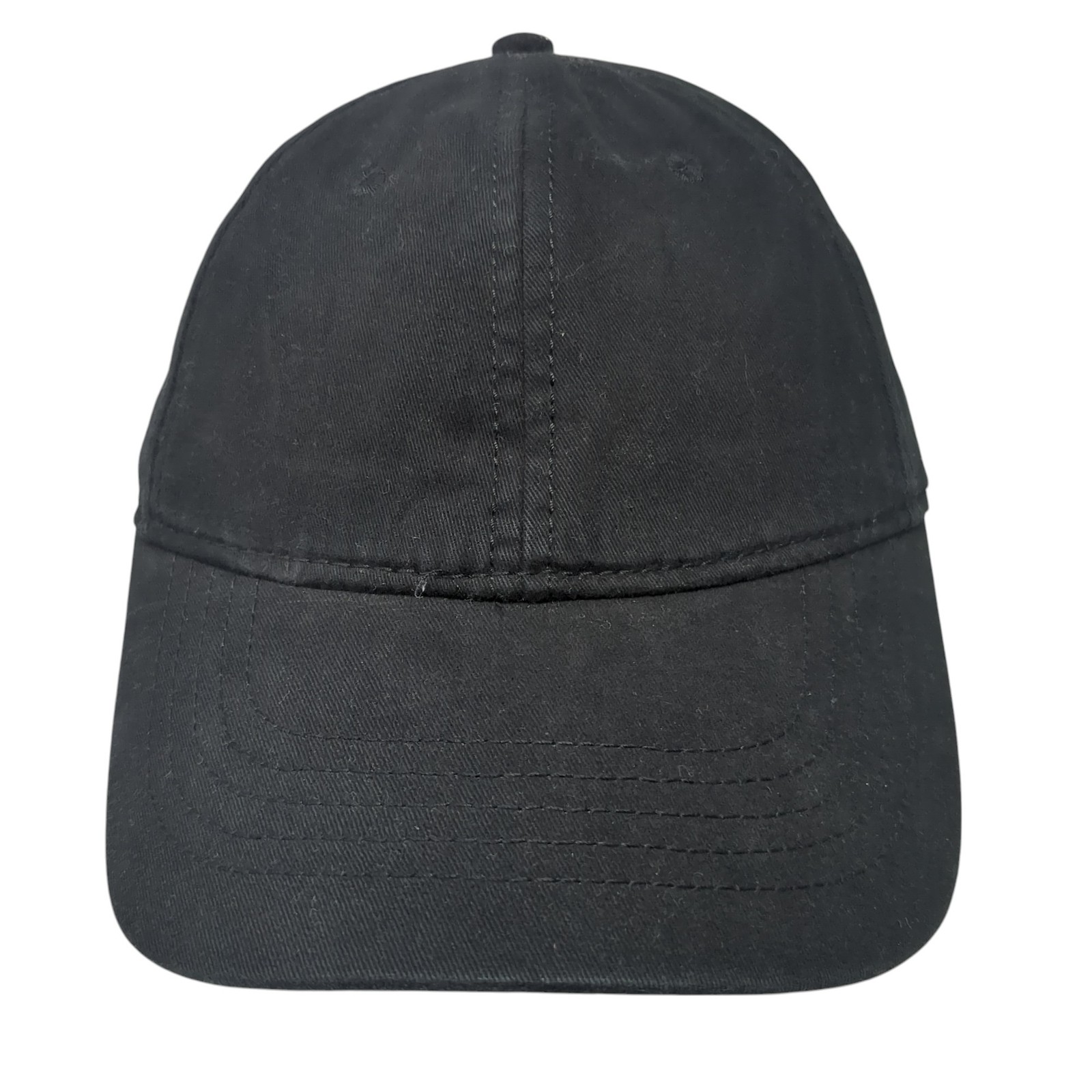 Unbranded Slideback Hat Solid Black Soot One Size… - image 1