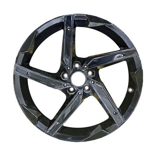 62865 OEM Used Aluminum Wheel 19x7.5 Painted Gloss Black Fits 2023-2025 Ariya