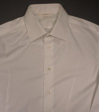 Suitsupply Shirt Mens 15 3/4 40 White Traveller Slim Fit Dress Button Up