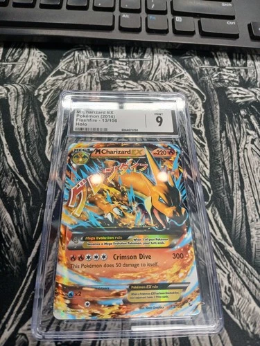 CGC 9 M Charizard EX 2016 Evolutions 13/108 Holo Pokemon Card