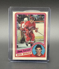 Steve Yzerman Rookie 1984-85 O-Pee-Chee #67 Detroit Red Wings NHL Card.. rookie card picture