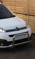 Eirturk Bull Bar Chrom 63Mm Edelstahl SUS 304 FüR Citroen Berlingo 2016-2019