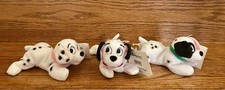 Disneyland Paris 101 Dalmatians Mini Bean Bag Lucky NWT