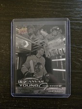 2025-26 Upper Deck UD Canvas Young Guns Black & White #C-105 Sam Rinzel RC