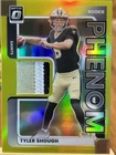 2025 Donruss Optic Tyler Shough Neon Yellow (RAW)