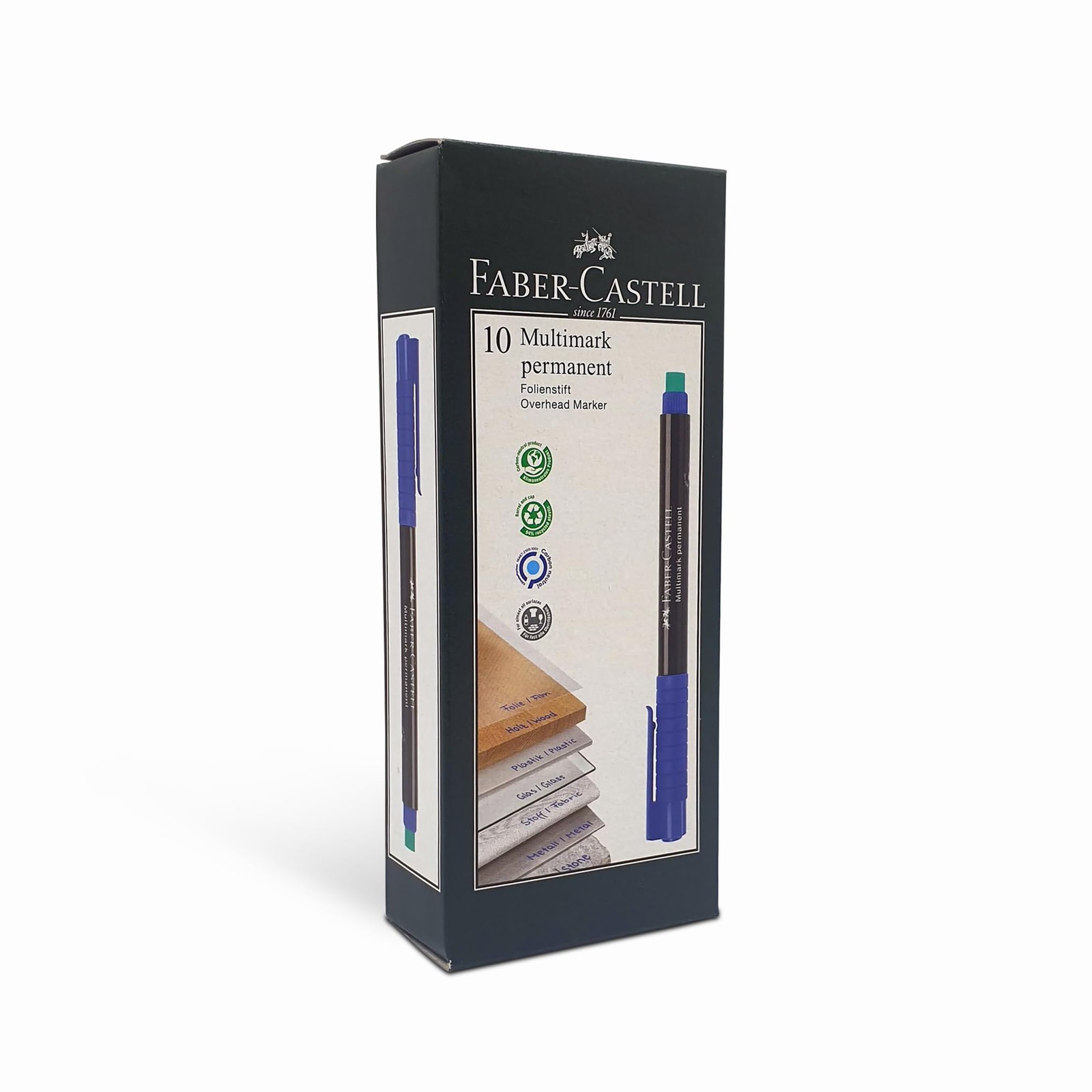 Faber-Castell Multimark Permanent Marker Permanent Markers Blue 1pc S Blue B 4490₽