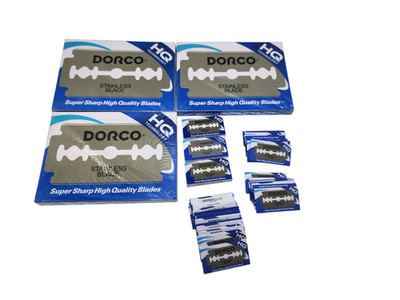 Dorco Razor Blades - 360+ Stainless Double Edge Blades ST300 Barber Supplies