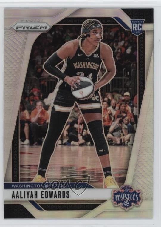 2024 Panini Prizm WNBA Silver Prizm Aaliyah Edwards #70 19fe
