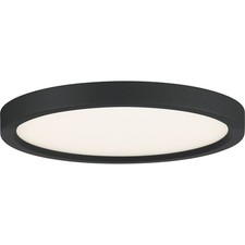 Outskirts LED Flush Mount in Earth Black