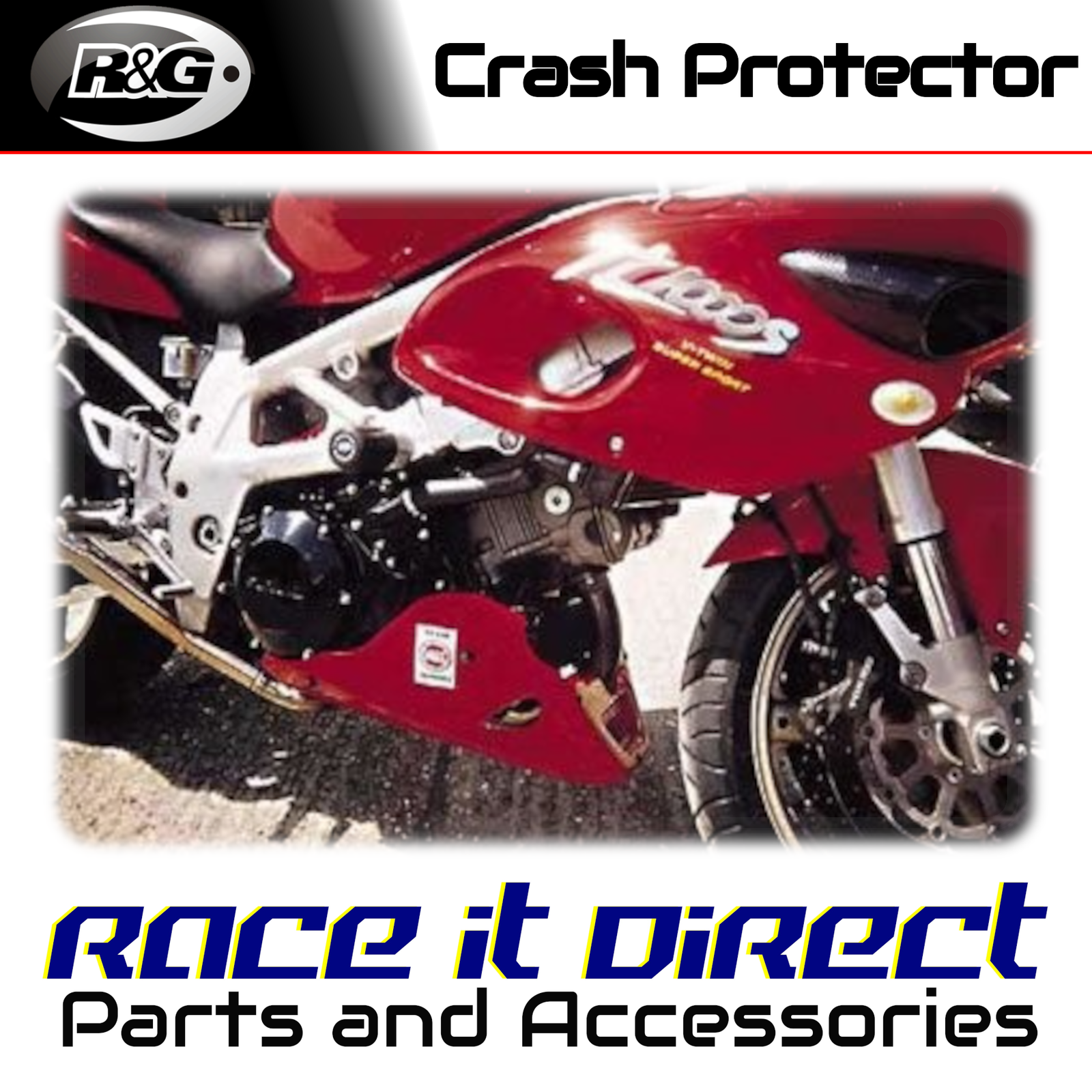Crash Protectors for Suzuki TL1000S All Years R&G