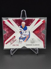 2022-23 Upper Deck SPx Connor McDavid Radiance FX Red /249  #RFX-34 Oilers