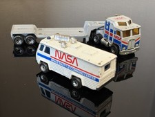 Matchbox NASA Kenworth Tractor Unit and Trailer plus Command Vehicle 1980 & 1981