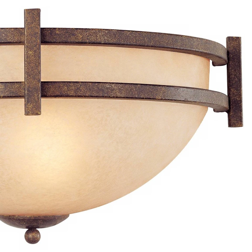 Juego de 2 apliques de pared de bronce con cable 14 1/2" accesorio tocador de vidrio Scavo Foto 2 de 4