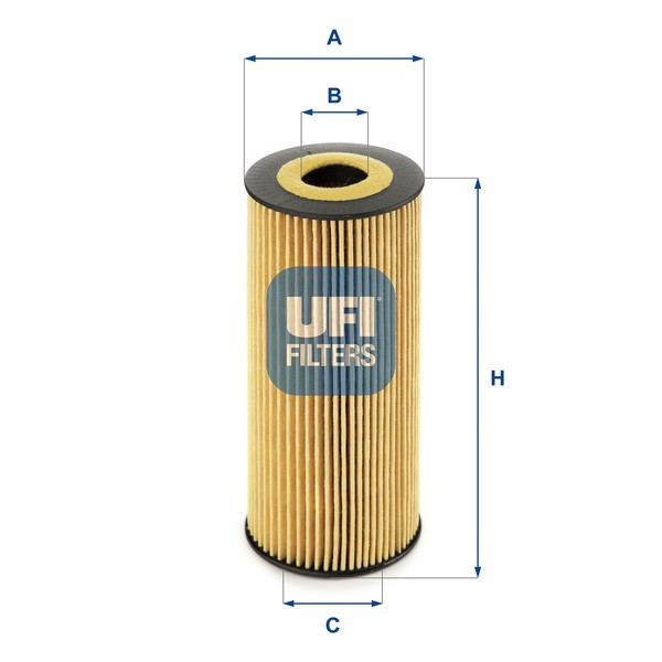 Ufi ÖLfilter 25.198.00 Passend FüR Porsche Boxster 2.7 S 3.4 Gts 718-image