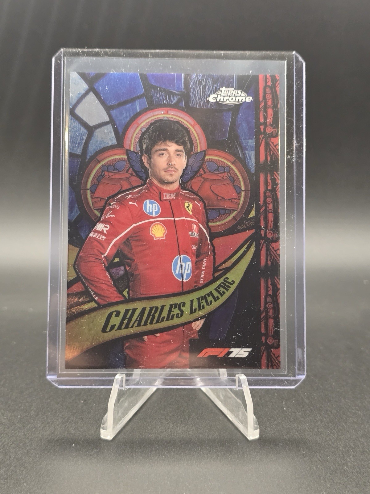 2025 Topps Chrome F1 Charles Leclerc The Grail 9-OF-9 with code