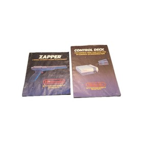 Juego de Acci&oacute;n Original Nintendo NES Gris CIB Completo con 2 Juegos y Accesorios Probados