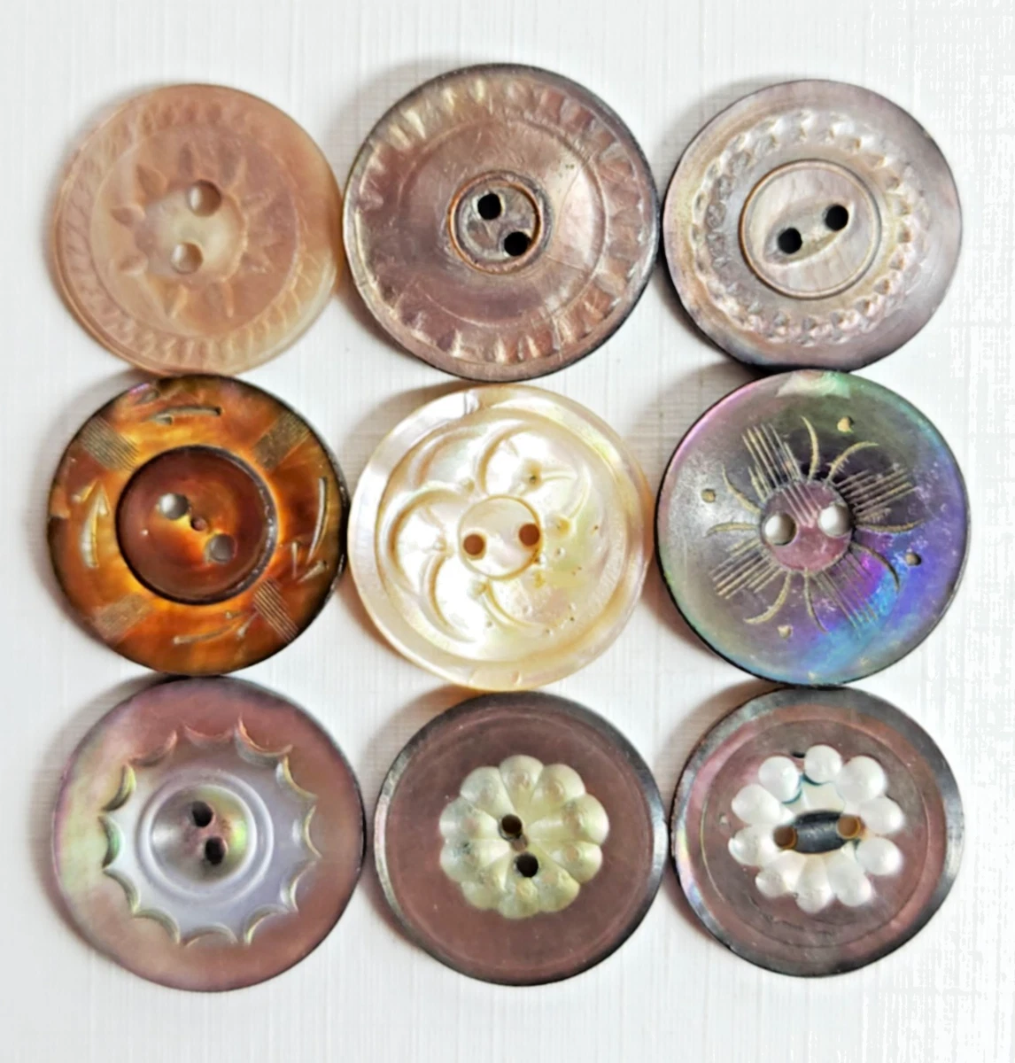 Shell Antique Sewing Buttons for sale | eBay