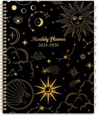 2025-2030 Monthly Planner/Calendar - 5 Year Monthly Planner 2025-2030 from JU...