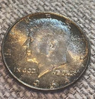 Beautifully Toned AU/UNC 1964 Kennedy Silver Half Dollar.. Stunning Coin.