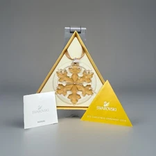 Swarovski SCS Christmas Ornament 2016 NIBA #5222349