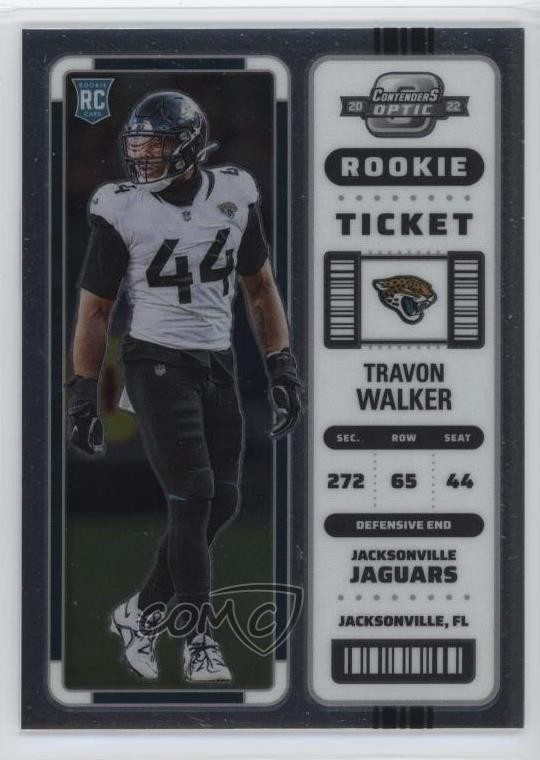 2022 Panini Contenders Optic Rookie Ticket Travon Walker #92 Rookie RC 0nr3