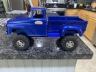 1958 Tonka blue custom lifted pickup