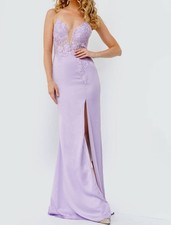 Jovani Women's Textured Maxi Dress Size 0