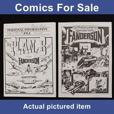 Vintage Plan B from Fanderson Gerry Anderson fanzine  - SIGNED x 4  (LOT#15050)
