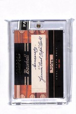 2011 Panini Limited Cuts Baseball Cool Papa Bell #68 Cut Signature 21/49 Auto
