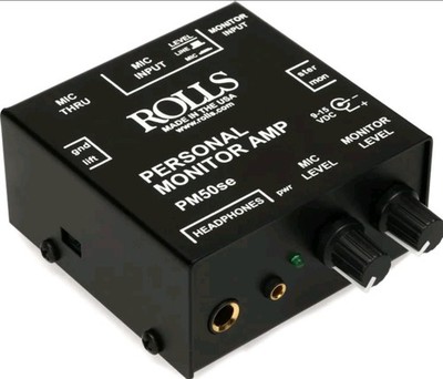 Rolls PM50se Personal Monitor Amp Made In USA